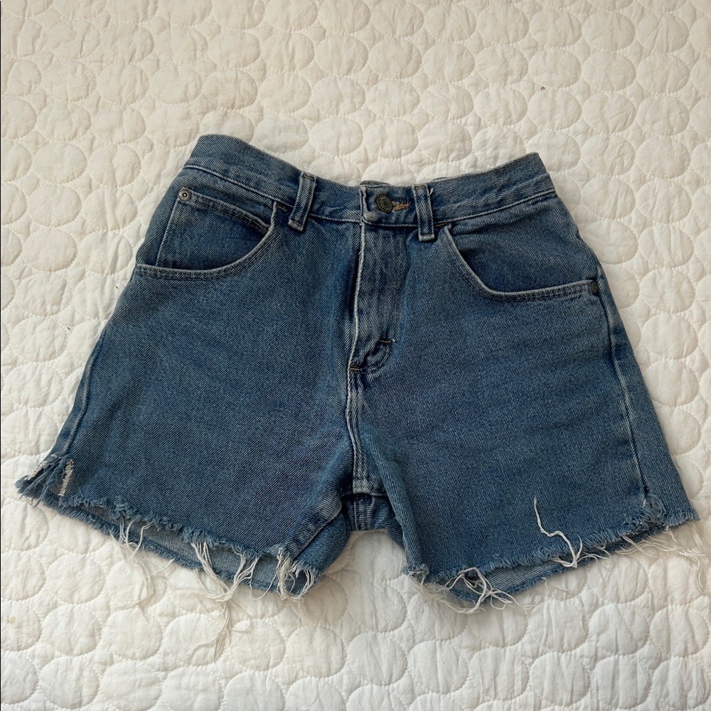 Vintage wrangler women's jean shorts